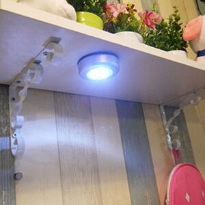3Pcs LED Wireless Night Light Stick Click Touch Lamp Car Cabinet Closet Lamp