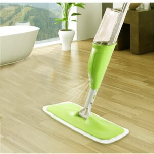 Household Flat Floor Mop Micro Fiber Spray Mop Cleaner Water Spraying Flat Mop Head Home Cleaning Tool