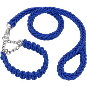 8-Strand Nylon Strong Traction Rope Dog Collar Leash