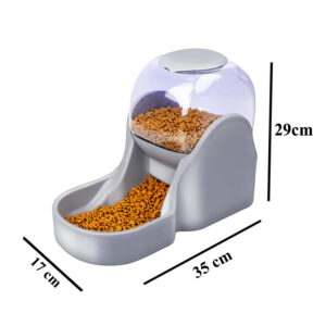 Automatic Pet Food Feeder With Large Capacity And Anti-Overturning