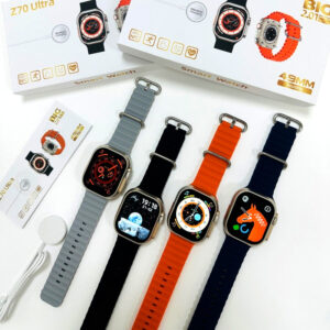 Ultra10 49mm Bluetooth Calling Smart Watch Sleek Design with 10 Interchangeable Straps