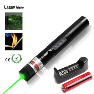 Multifunctional High Quality Green Laser Pointer Pen With Safety Lock Key