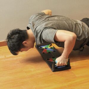 9 IN 1 Push Up Rack Board System Comprehensive Fitness Exercise Workout Pushup Stands